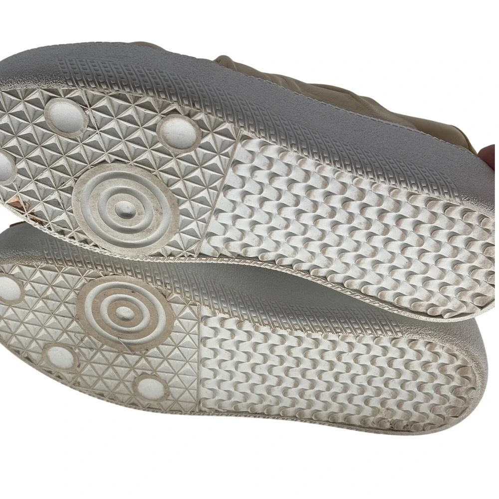 Ports‎ 1961 Shoes Iconic Bee Sneaker Platform Brown Off White Women 8 Slip On